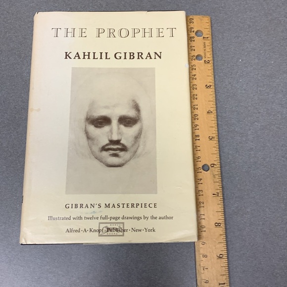 The Prophet by Khalil Gibran Hardcover Book with Original Dust Jacket 🛑 - Picture 15 of 16